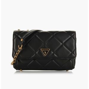 Guess Cessily Quilted Convertible Crossbody Bag